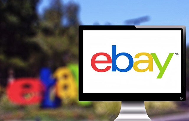ebay na obrazovce