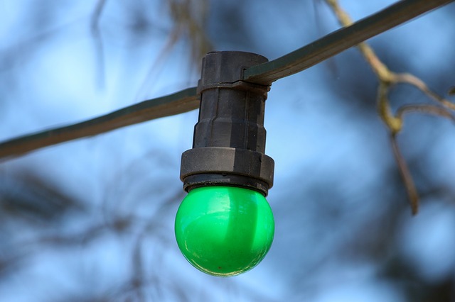 Zelená žárovka